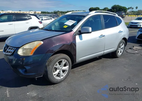 2010 Nissan Rogue Sl from USA, damaged, VIN JN8AS5MT9AW026874